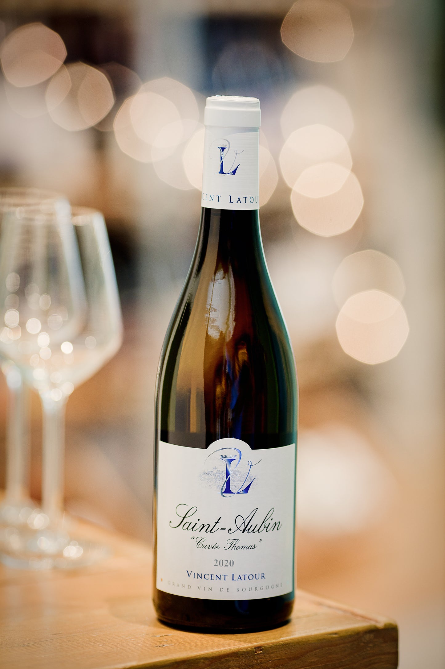 Vincent Latour, Saint Aubin Blanc Cuvee Thomas 2020