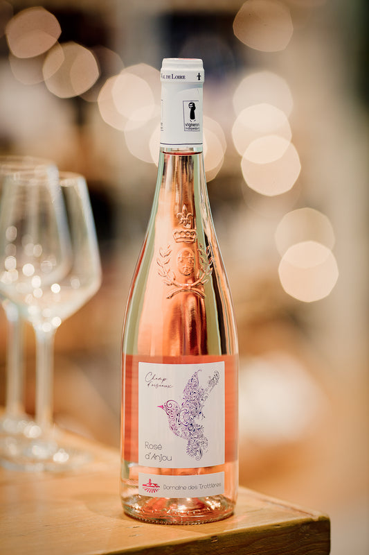 Domaine des Trottieres, Rose d'Anjou Champ d'Oiseaux 2024