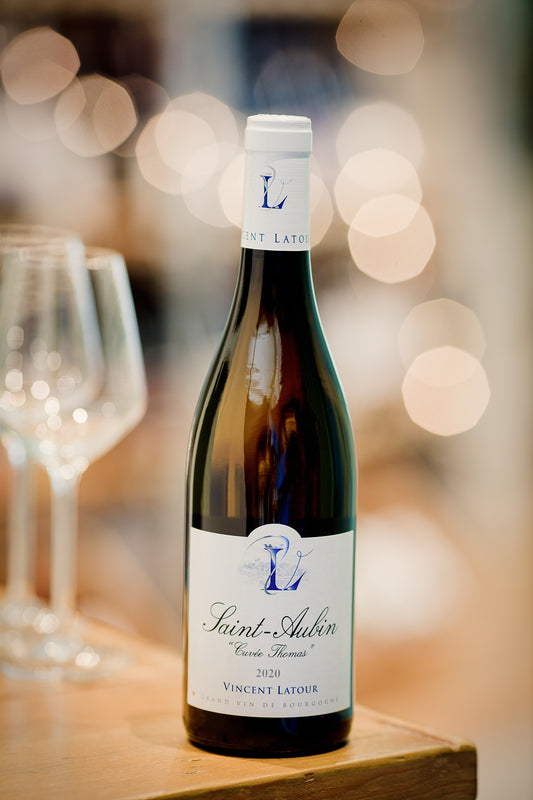 Vincent Latour, Saint Aubin Blanc Cuvee Thomas 2020